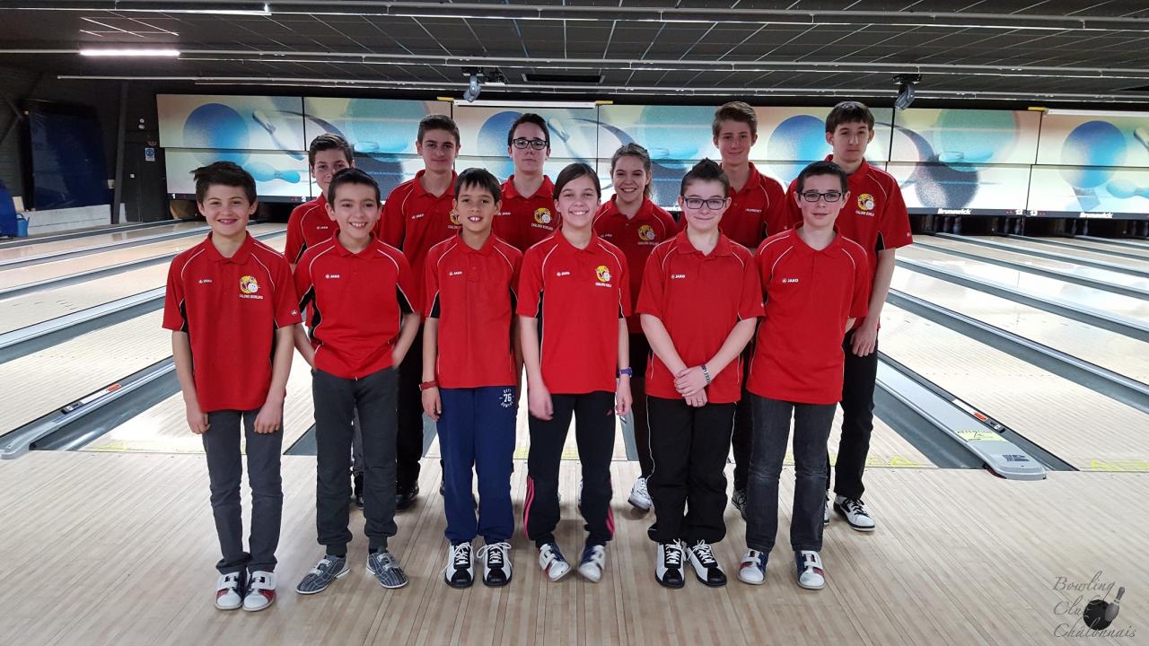 Les jeunes de l'école du BCC à la 2ème journée régionale à Troyes