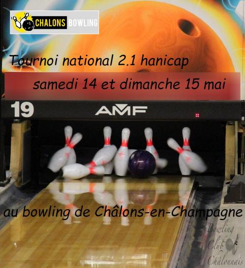 Affiche tournoi 2 1 hdp chalons en champagne