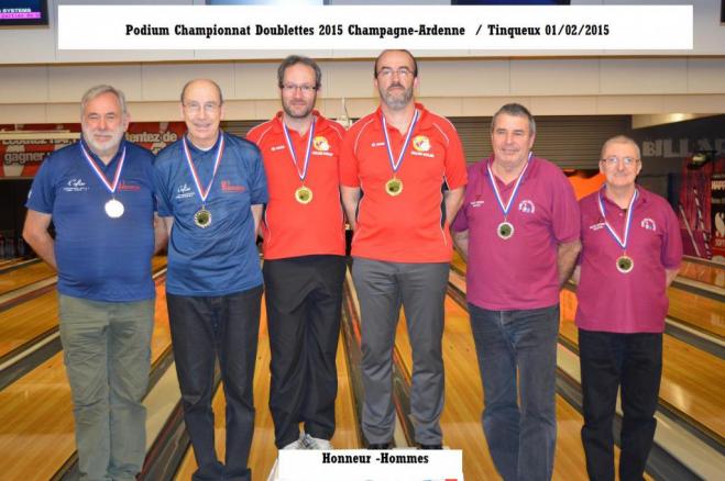 Podium honneur hommes regionale